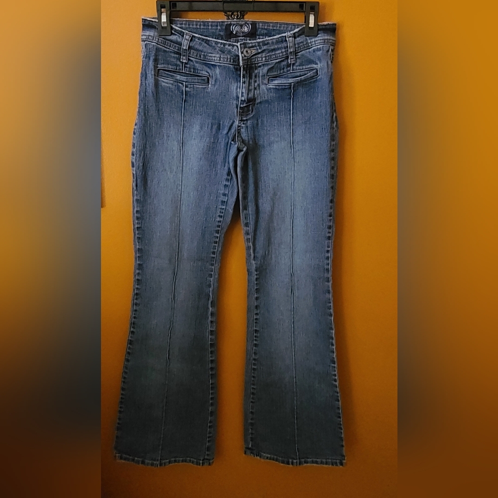 Angels Blue Flare Jeans